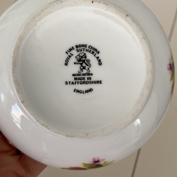 Royal Sutherland China Trinket dish with lid - Picture 5 of 6